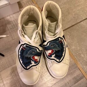 Gucci White ace sneaker high men